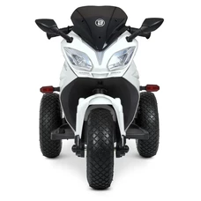 Детский мотоцикл M 4840ALR-1 белый с пультом управления фото 14