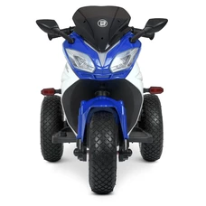 Детский мотоцикл M 4840ALR-4 синий с пультом управления фото 14