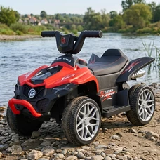 Детский квадроцикл Bambi M 6181EL-3 красный с 2 моторами