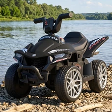 Детский квадроцикл на аккумуляторе M 5730ELR-2 черный с пультом