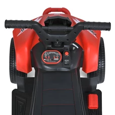 Детский электроквадроцикл M 5730EL-3 красный с мягким сиденьем фото 54