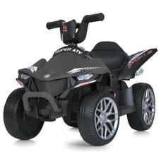 Детский электроквадроцикл M 5730EL-11 серый с мягким сиденьем фото 21