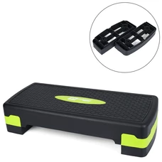 Степ - платформа MS 0534-3 черно-серая с двумя ступенями фото 21