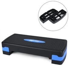 Степ - платформа MS 0534-5 черно-зеленая с двумя ступенями фото 37