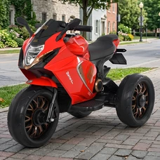 Детский мотоцикл Bambi M 5050ELR-3 красный с пультом