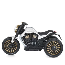 Детский мотоцикл M 5048EL-1 белый с мягким сиденьем фото 41