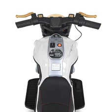 Детский мотоцикл M 5048EL-1 белый с мягким сиденьем фото 71