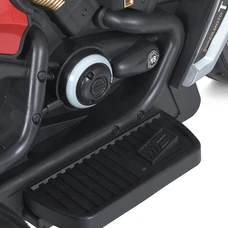 Детский мотоцикл M 5048EL-3 красный с мягким сиденьем фото 11