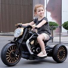 Детский мотоцикл M 5048EL-3 красный с мягким сиденьем фото 41