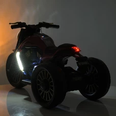 Детский мотоцикл M 5048EL-3 красный с мягким сиденьем фото 92