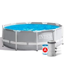 Каркасный бассейн Intex 26706 размер 305 х 99 см с фильтр-насосом фото 14