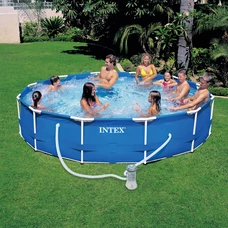 Каркасный бассейн Intex 28212 размер 366 х 76 см с фильтр - насосом фото 14