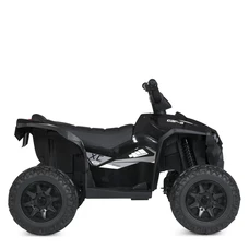 Детский квадроцикл M 4959EBLR-2 черный с двумя моторами и пультом фото 41