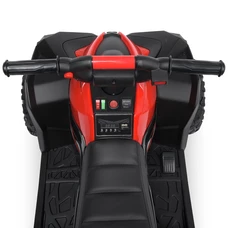 Детский квадроцикл M 4959EBLR-3 красный с двумя моторами и пультом фото 63