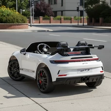 Двухместный детский электромобиль M 6111EBLR-1(24V) белый с EVA колесами фото 14