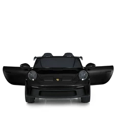 Двухместный детский электромобиль M 6111EBLRS-2(24V) автопокраска черный с EVA колесами фото 11