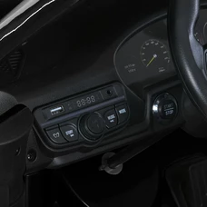 Двухместный детский электромобиль M 6111EBLRS-2(24V) автопокраска черный с EVA колесами фото 22