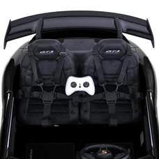 Двухместный детский электромобиль M 6111(MP4)EBLRS-2(24V) черный в автопокраске с планшетом фото 53