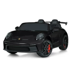 Двухместный детский электромобиль M 6111(MP4)EBLRS-2(24V) черный в автопокраске с планшетом фото 18