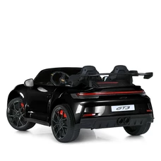 Двухместный детский электромобиль M 6111(MP4)EBLRS-2(24V) черный в автопокраске с планшетом фото 28