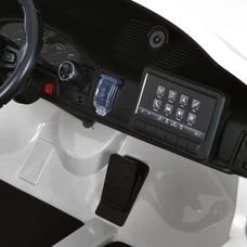 Двухместный детский электромобиль M 6111AL-1(24V) белый с резиновыми колесами фото 53