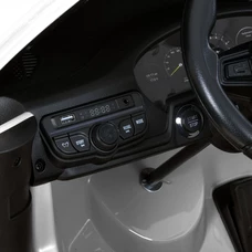 Двухместный детский электромобиль M 6111AL-1(24V) белый с резиновыми колесами фото 18