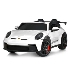 Двухместный детский электромобиль M 6111AL-1(24V) белый с резиновыми колесами фото 22