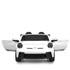 Двухместный детский электромобиль M 6111AL-1(24V) белый с резиновыми колесами фото 28