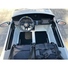 Двухместный детский электромобиль M 6111AL-1(24V) белый с резиновыми колесами фото 71