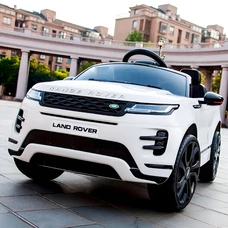 Детский электромобиль M 4418EBLR-1 белый Range Rover с двумя моторами