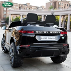 Детский электромобиль M 4418EBLRS-2 черный в автопокраске Range Rover фото 14