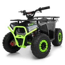 Квадроцикл HB-FFA1000-11-5(MP3) серо-зеленый с MP3 и мотором 1000W