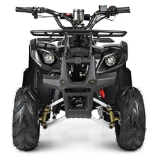 Подростковый квадроцикл HB-EATV1000D(MP3)-2-5 черно-зеленый с MP3 фото 14