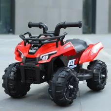 Детский квадроцикл Bambi M 6297ERL-3 красный с мягким сиденьем