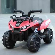 Детский квадроцикл Bambi M 6297ERL-8 розовый с мягким сиденьем