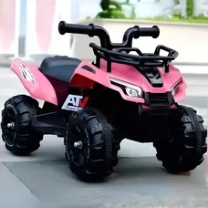 Детский квадроцикл Bambi M 6297ERL-8 розовый с мягким сиденьем фото 37