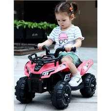 Детский квадроцикл Bambi M 6297ERL-8 розовый с мягким сиденьем фото 54