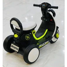 Детский мотоцикл M 6298BR-5 зеленый скутер с пультом управления фото 37