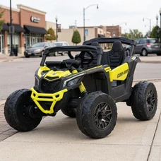 Детский электромобиль багги M 5099EBLR-6(24V) желтый четыре моторами по 200W