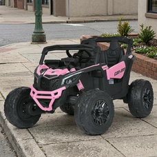 Детский электромобиль багги M 5099EBLR-8(24V) розовый четыре моторами по 200W