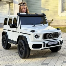 Двухместный детский электромобиль M 5880EBLR-1(24V) белый Mercedes с четырьмя моторами