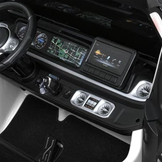 Двухместный детский электромобиль M 5880EBLR-1(24V) белый Mercedes с четырьмя моторами фото 31