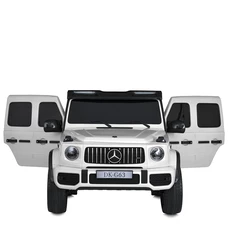 Двухместный детский электромобиль M 5880EBLR-1(24V) белый Mercedes с четырьмя моторами фото 22