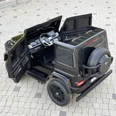 Двухместный детский электромобиль M 5880EBLR-2(24V) черный Mercedes с четырьмя моторами фото 37