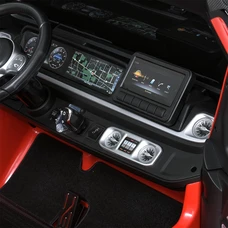 Двухместный детский электромобиль M 5880EBLR-3(24V) красный Mercedes с четырьмя моторами фото 16