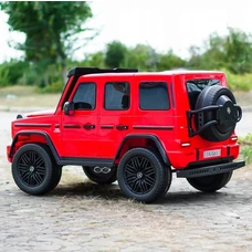 Двухместный детский электромобиль M 5880EBLR-3(24V) красный Mercedes с четырьмя моторами фото 54