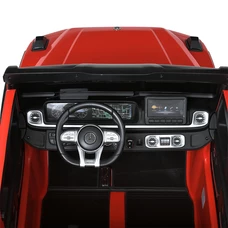 Двухместный детский электромобиль M 5880EBLR-3(24V) красный Mercedes с четырьмя моторами фото 86