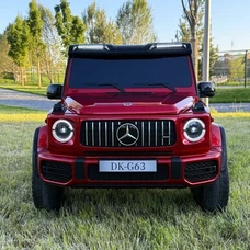 Двухместный детский электромобиль джип M 5880EBLRS-3(24V) красный Mercedes в автопокраске фото 14