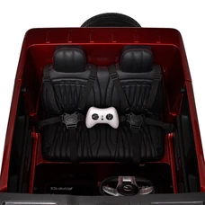 Двухместный детский электромобиль джип M 5880EBLRS-3(24V) красный Mercedes в автопокраске фото 16