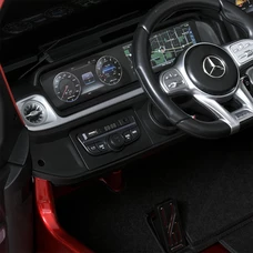 Двухместный детский электромобиль джип M 5880EBLRS-3(24V) красный Mercedes в автопокраске фото 86